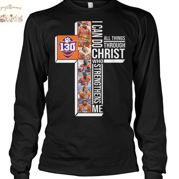 Clemson Tigers 130th Anniversary 1895-2025 Signature Unisex T-Shirt