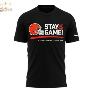 Cleveland Browns Stay In The Game 3D T-Shirt