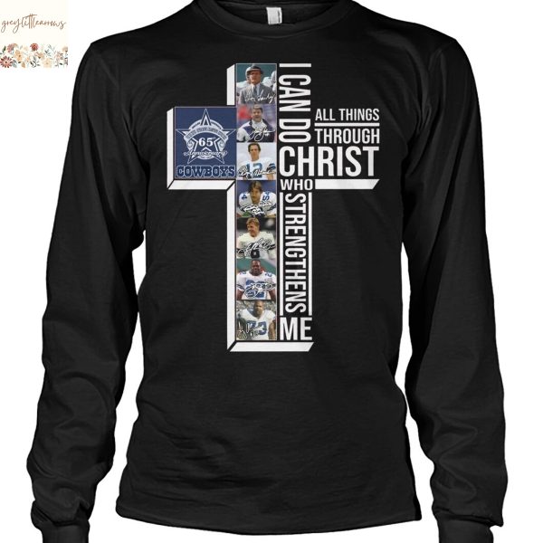 Dallas Cowboys 65th Anniversary Signature Unisex T-Shirt