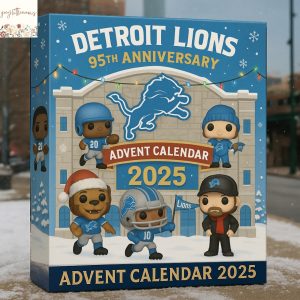 Detroit Lions 95th Anniversary 2025 Advent Calendar