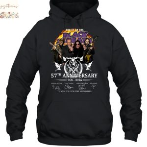 End Of An Era Black Sabbath 57th Anniversary 1968-2025 Signature Thank You For The Memories Unisex T-Shirt