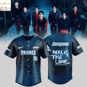 ENHYPEN ?Walk The Line? Jungwon San Diego Padres Baseball Jersey