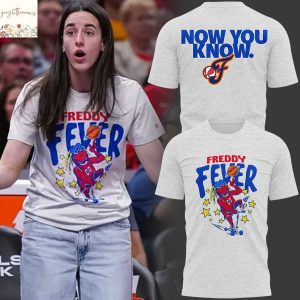 Freddy Fever Caitlin Clark Indiana Fever Now You Know 3D T-Shirt