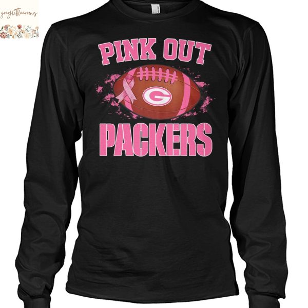 Green Bay Packers Pink Out Unisex T-Shirt