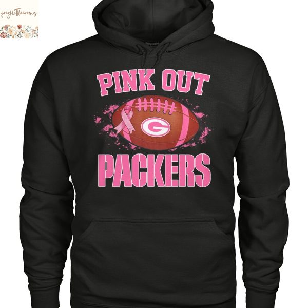 Green Bay Packers Pink Out Unisex T-Shirt