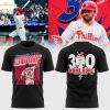 Here For The Kyle Schwarber Philadelphia Phillies 300 Home Runs 3D T-Shirt – Red