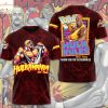 Chris Brown Breezy Bowl XX 2025 Tour EU Signature 3D T-Shirt