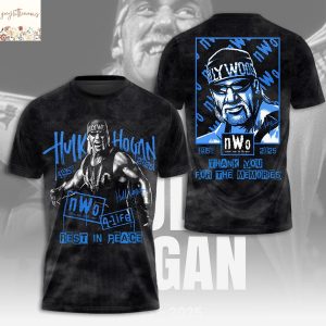Hulk Hogan RIP 1953 2025 Rest In Peace 3D T-Shirt