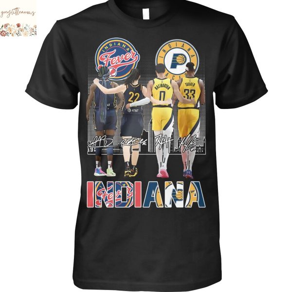 Indiana Fever x Indiana Pacers Signature Unisex T-Shirt