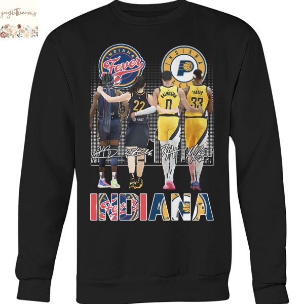 Indiana Fever x Indiana Pacers Signature Unisex T-Shirt