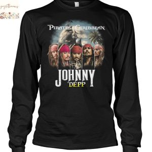 Johnny Depp Pirates Of The Caribbean 2025 Signature Unisex T-Shirt
