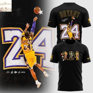 Kobe Bryant 8.24 Signature 3D T-Shirt