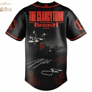 LAD x Twenty One Pilots The Clancy World Tour Baseball Jersey
