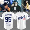 Los Angeles Dodgers x V BTS Signature 2025 Baseball Jersey – Blue