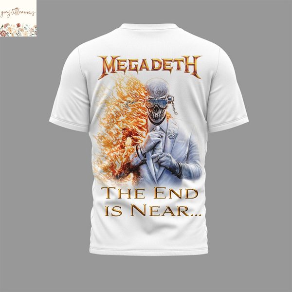 Megadeth The End Is Near 3D T-Shirt