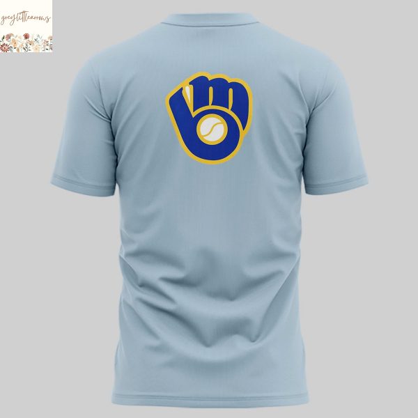 Milwaukee Brewers Brew Crew-ers Caricature 3D T-Shirt