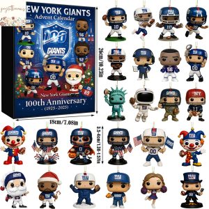 New York Giants 100th Anniversary Advent Calendar 2025