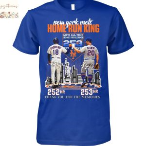 New York Mets Home Run King Darryl Strawberry x Pete Alonso Signature Thank You For The Memories Unisex T-Shirt