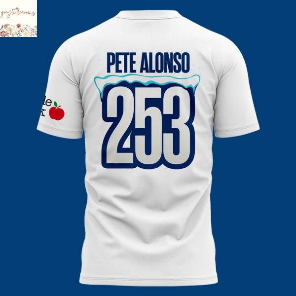 New York Mets Pete Alonso Home Run Record 3D T-Shirt