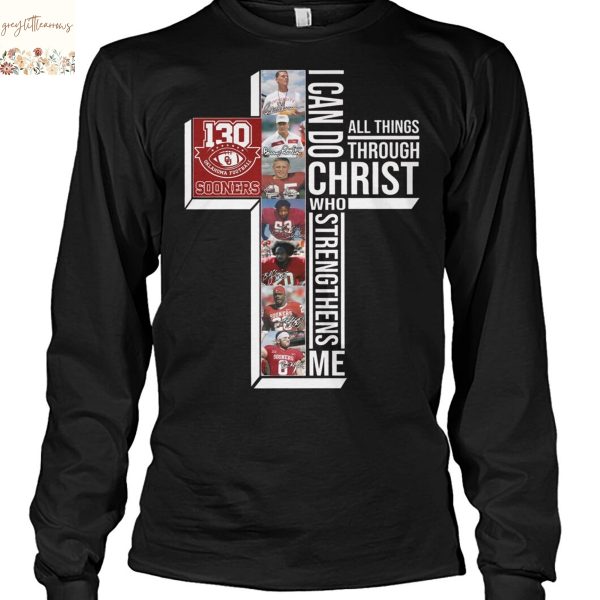 Oklahoma Sooners 130 Years Signature Unisex T-Shirt