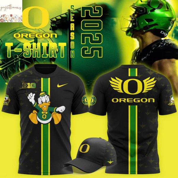 Oregon Ducks Season 2025 3D T-Shirt