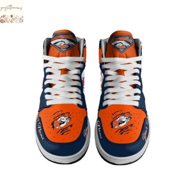 Personalized Denver Broncos 2025 Air Jordan 1 High Top