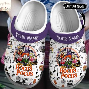 Personalized Hocus Pocus Crocs