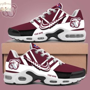 Personalized Mississippi State Bulldogs Air Max Plus Sneakers