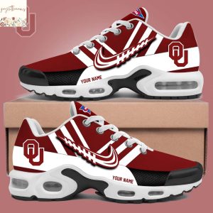Personalized Oklahoma Sooners Air Max Plus Sneakers