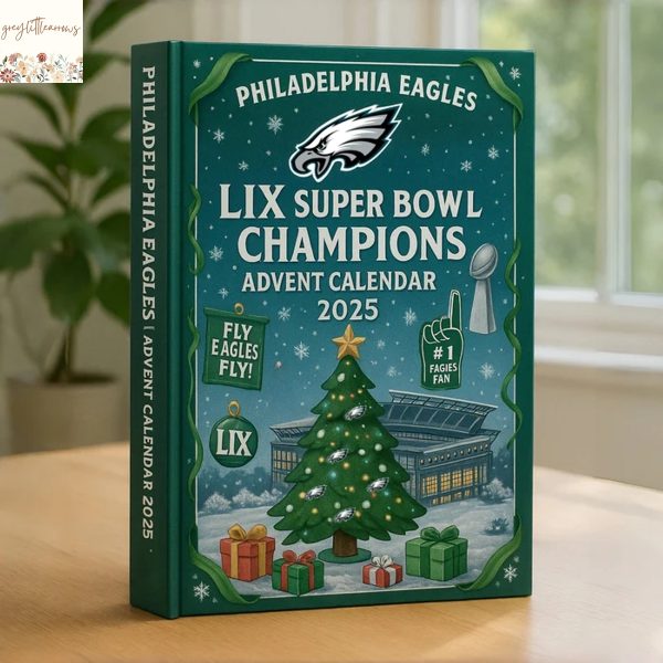 Philadelphia Eagles LIX Super Bowl Champions Advent Calendar 2025