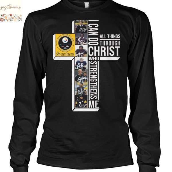 Pittsburgh Steelers 6 Times Super Bowl Champions Signature Unisex T-Shirt