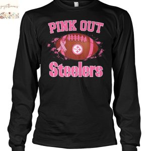 Pittsburgh Steelers Pink Out Unisex T-Shirt