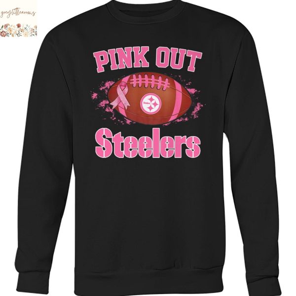 Pittsburgh Steelers Pink Out Unisex T-Shirt