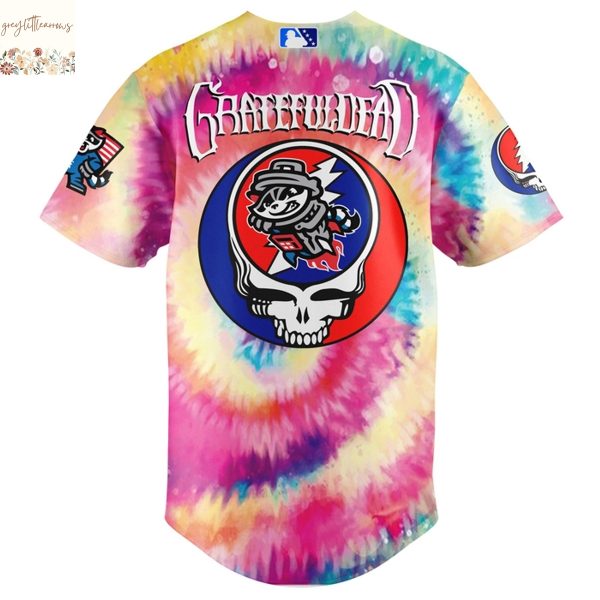 Rocket City Trash Pandas x Grateful Dead Baseball Jersey