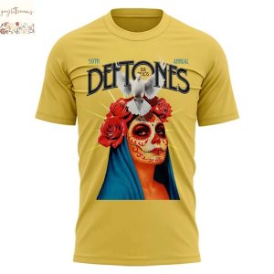 San Diego Padres Dia De Los Deftones 2025 3D T-Shirt