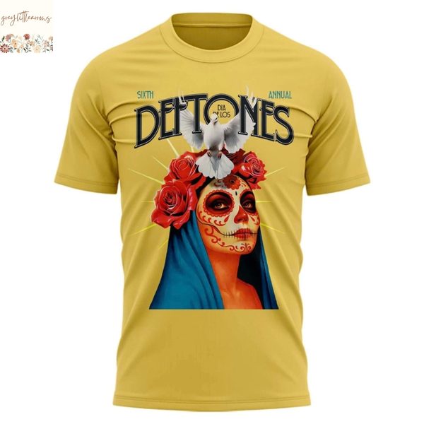 San Diego Padres Dia De Los Deftones 2025 3D T-Shirt