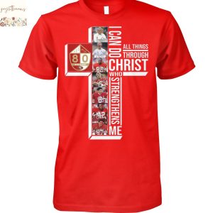 San Francisco 49ers 80 Years Signature Unisex T-Shirt