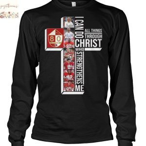 San Francisco 49ers 80 Years Signature Unisex T-Shirt