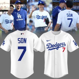 SON 7 x Los Angeles Dodgers Baseball Jersey