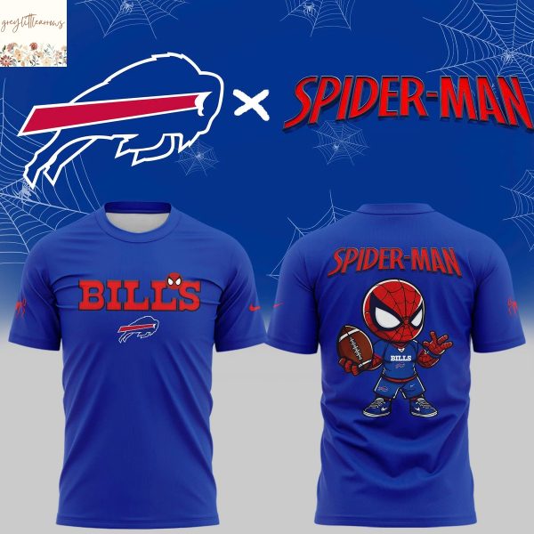 Spider-Man x Buffalo Bills 3D T-Shirt