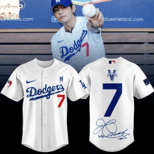 Tae-Hyung x Los Angeles Dodgers Baseball Jersey