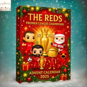 The Reds Liverpool League Champions Advent Calendar 2025