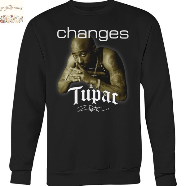 Tupac Shakur Changes Signature Unisex T-Shirt