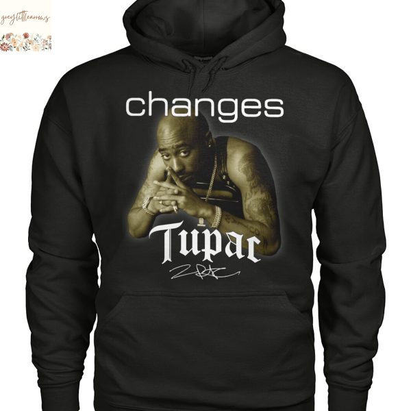 Tupac Shakur Changes Signature Unisex T-Shirt