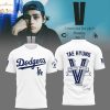 V BTS  x Los Angeles Dodgers Signature 3D T-Shirt