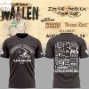 Wallen x Cleveland Browns Im The Problem Tour 2025 3D T-Shirt – White