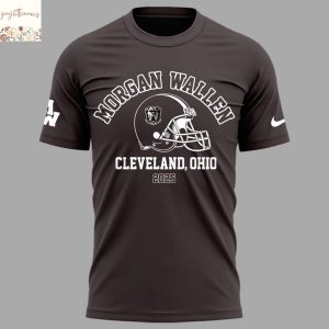 Wallen x Cleveland Browns Im The Problem Tour 2025 3D T-Shirt