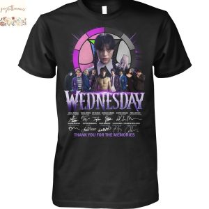 Wednesday Signature Thank You For The Memories Unisex T-Shirt