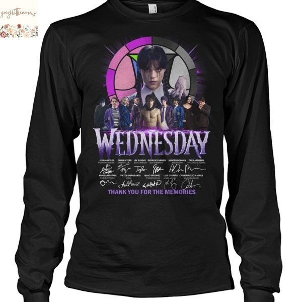 Wednesday Signature Thank You For The Memories Unisex T-Shirt