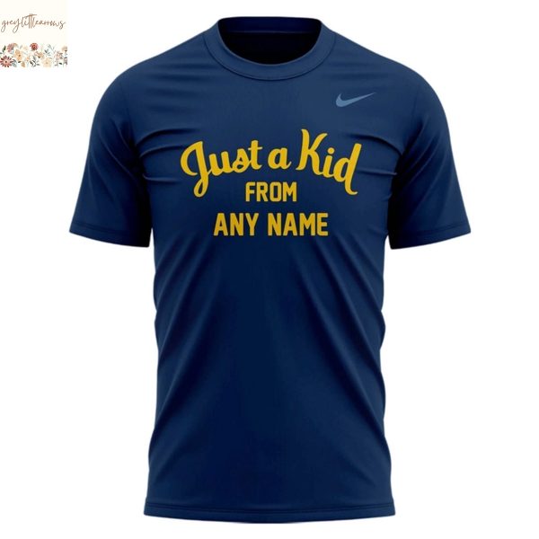 West Virginia Football Just A Kid From 3D T-Shirt